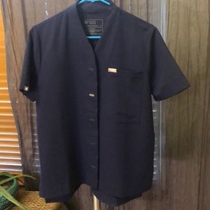 NWOT Figs navy top limited style.